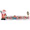 4ft. Airblown® Inflatable Merry Christmas Sign Scene